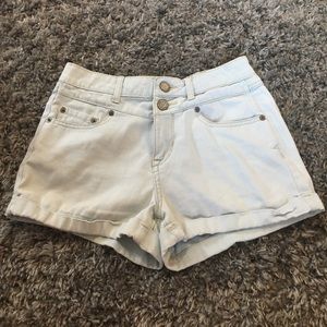 Girls jean shorts